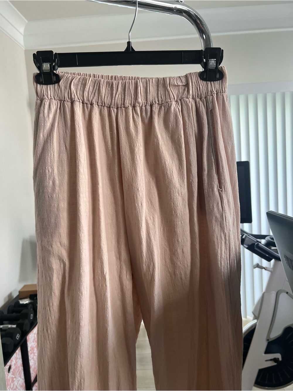 Light Beige Women’s Wide Leg Pants